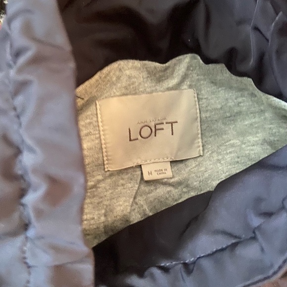 LOFT Navy Lightweight Jacket - Picture 2 of 3